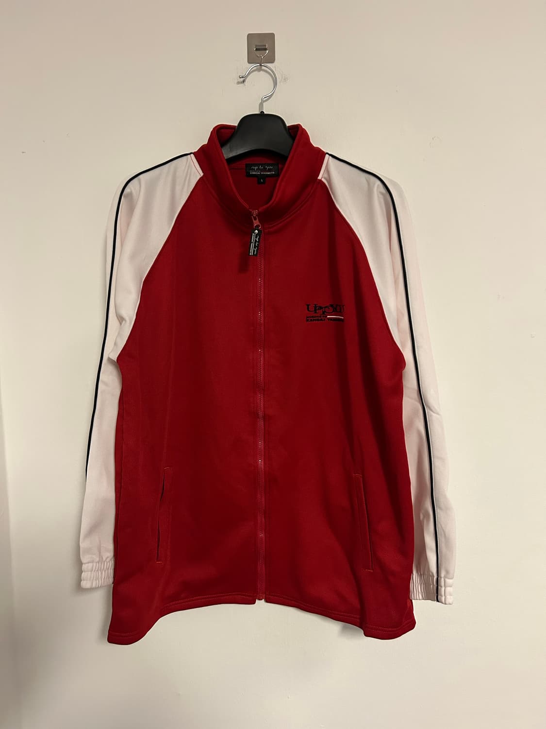 90s 칸사이 야마모토 업투유 레드 트랙 셋업 상품이미지1