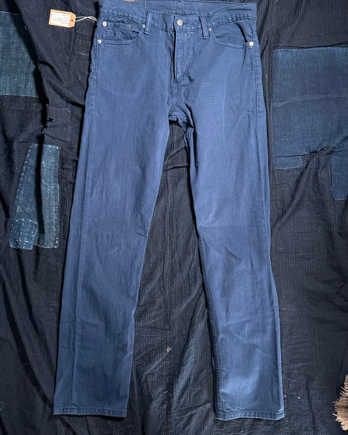 리바이스 504 레귤러 스트레이트 핏 트윌 코튼 팬츠 34 상품이미지1