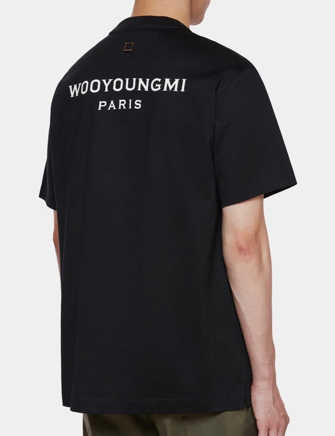 (100%)정품 우영미 백고로 반팔티 46 블랙 상품이미지2