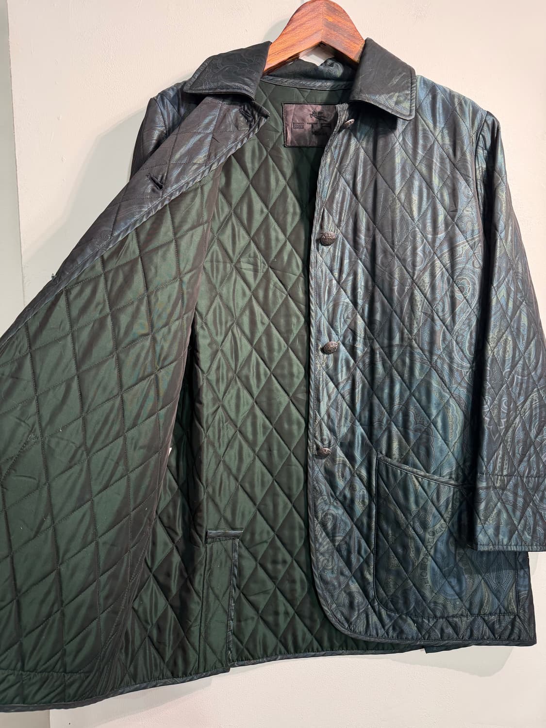 [L] Etro 에트로 페이즐리 퀼팅 자켓 (made in Italy) 상품이미지6