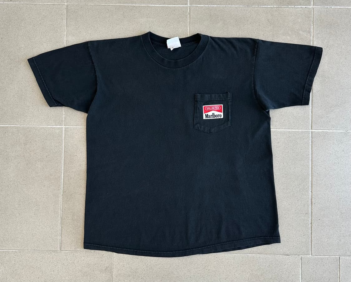 90s 빈티지 말보루 티셔츠 Unlimited Train 상품이미지2