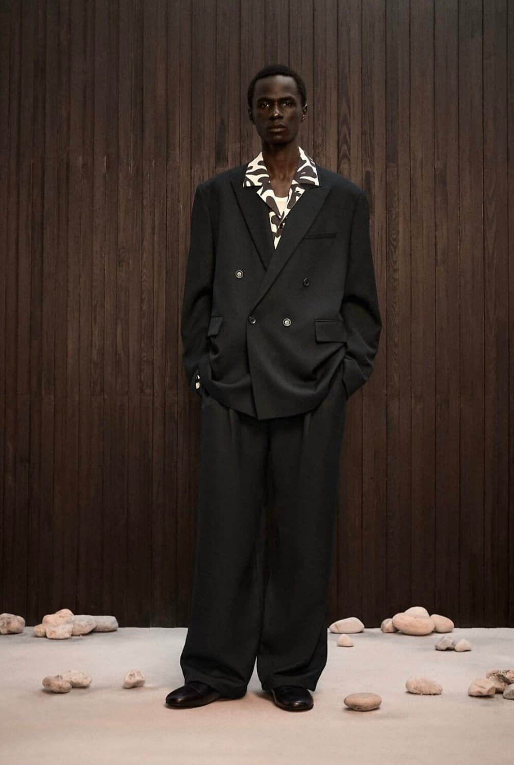 자라 x nanushka 나누시카 더블브레스티드 자켓 상품이미지1