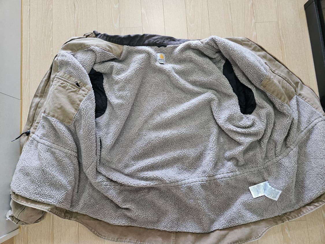 빈티지칼하트 칼하트 샌드스톤 자켓 C61 브라운 3XL 상품이미지2