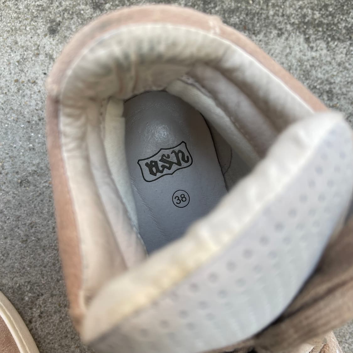 [38] ASH 스웨이드 웨지힐 스니커즈 (245) 상품이미지8