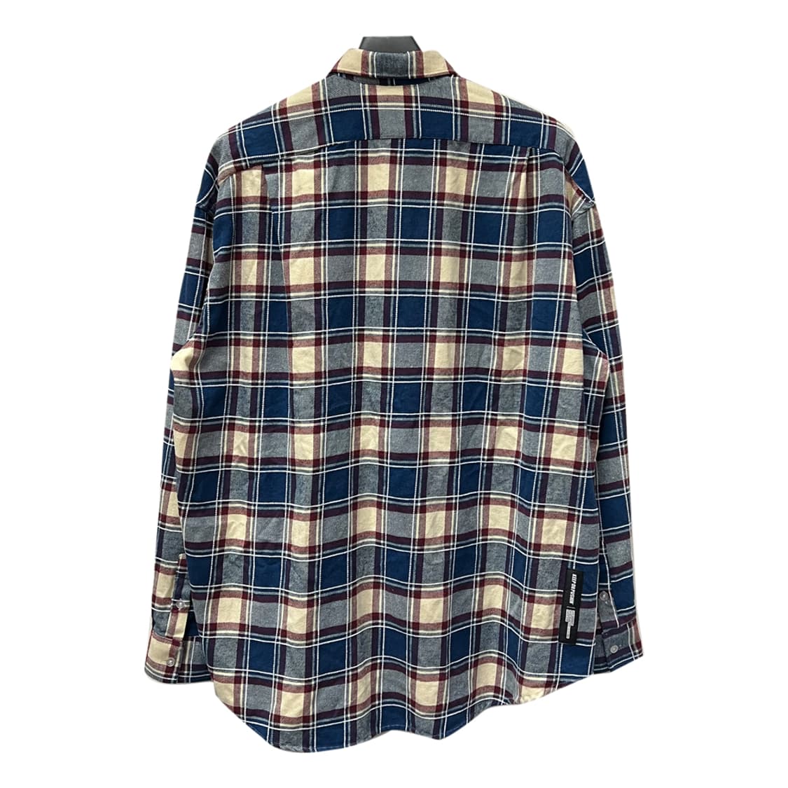 큐티에잇 가먼츠 체크 플란넬 셔츠 남방 XL 상품이미지2