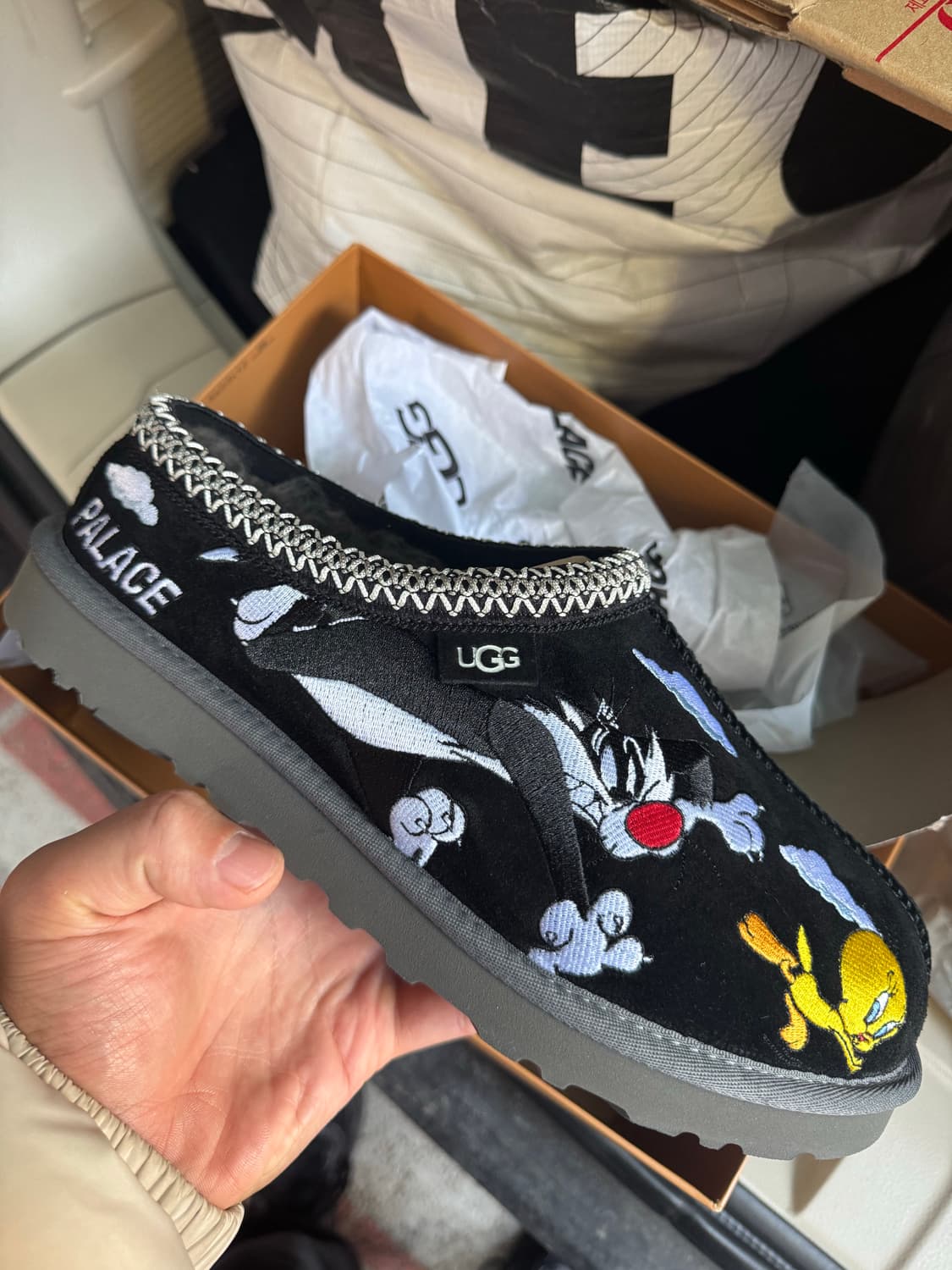 [US9] 팔라스 어그 타스만슬리퍼 블랙 상품이미지2