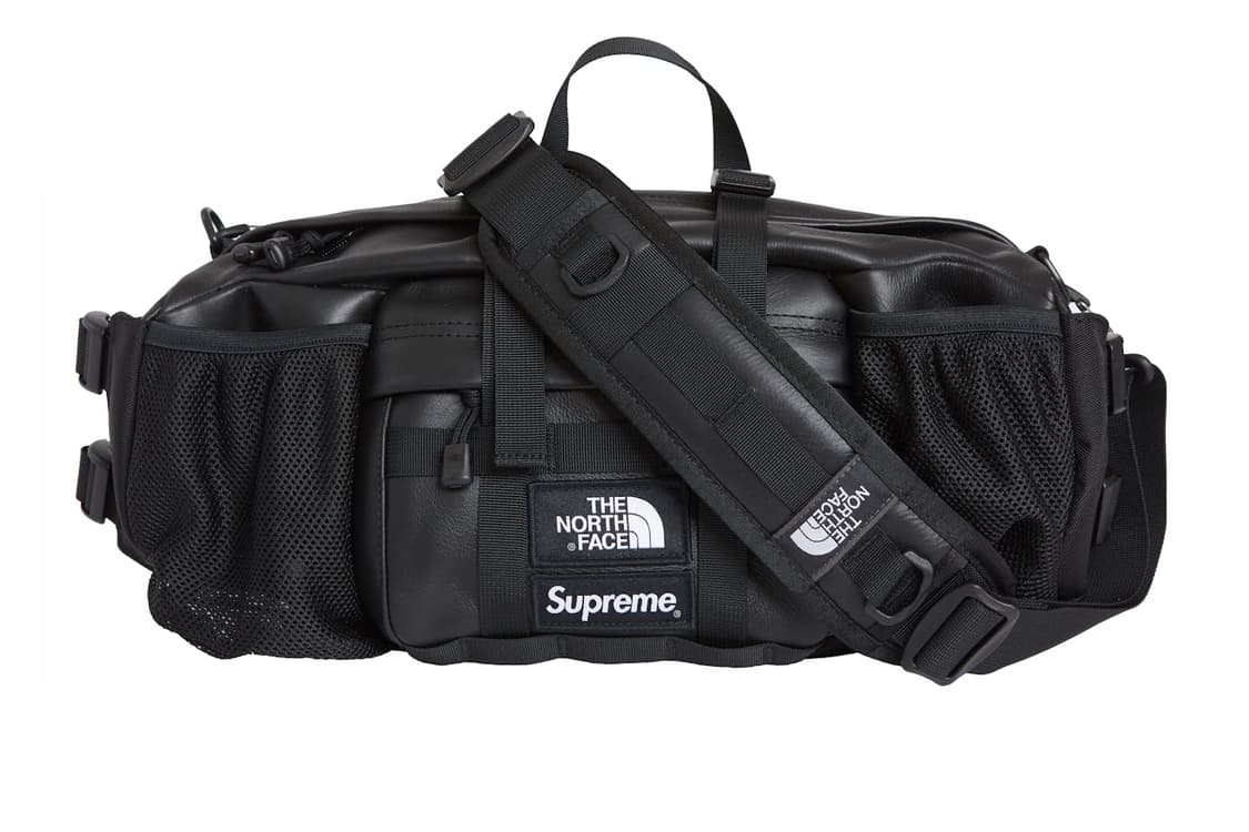 18fw 슈프림 supreme 노스페이스 레더 마운틴 웨이스트 백 상품이미지1