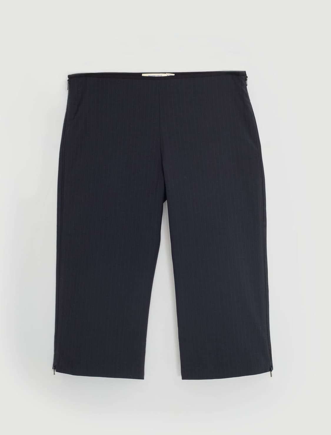 [36,38]팔로마울 LUMIETI 스트라이프 지퍼 카프리 팬츠 상품이미지6