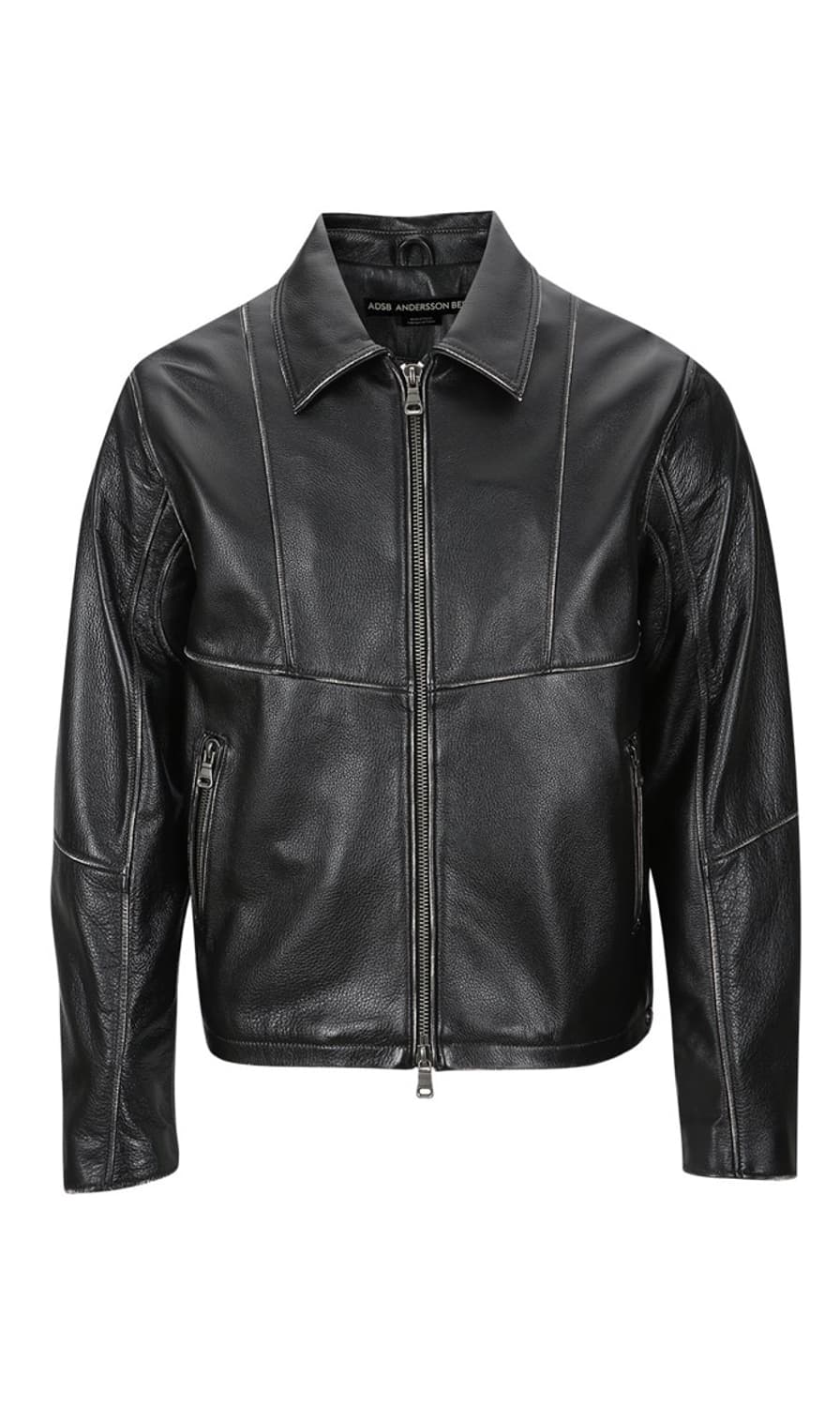 앤더슨벨 DRESZEN LEATHER ZIPUP JACKET 상품이미지3