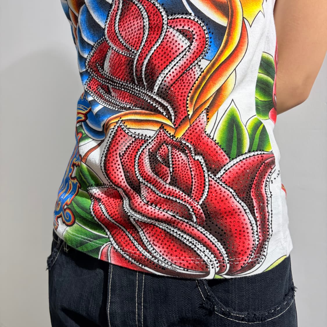 christian Audigier 에드하디 비즈 반팔 티셔츠 상품이미지2