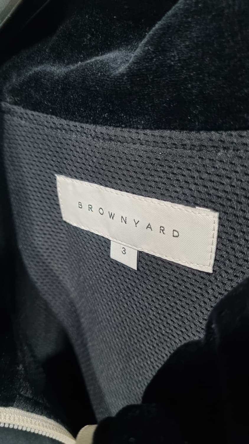 브라운야드(brown yard) 추동용 남성집업자켓 블랙 110(오버핏) 상품이미지2