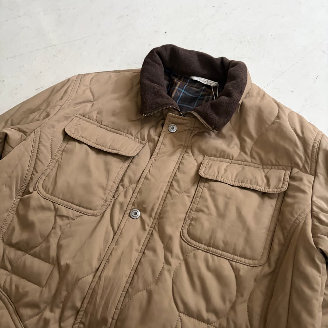 골든베어 빈티지 퀄티드 자켓 M 상품이미지4