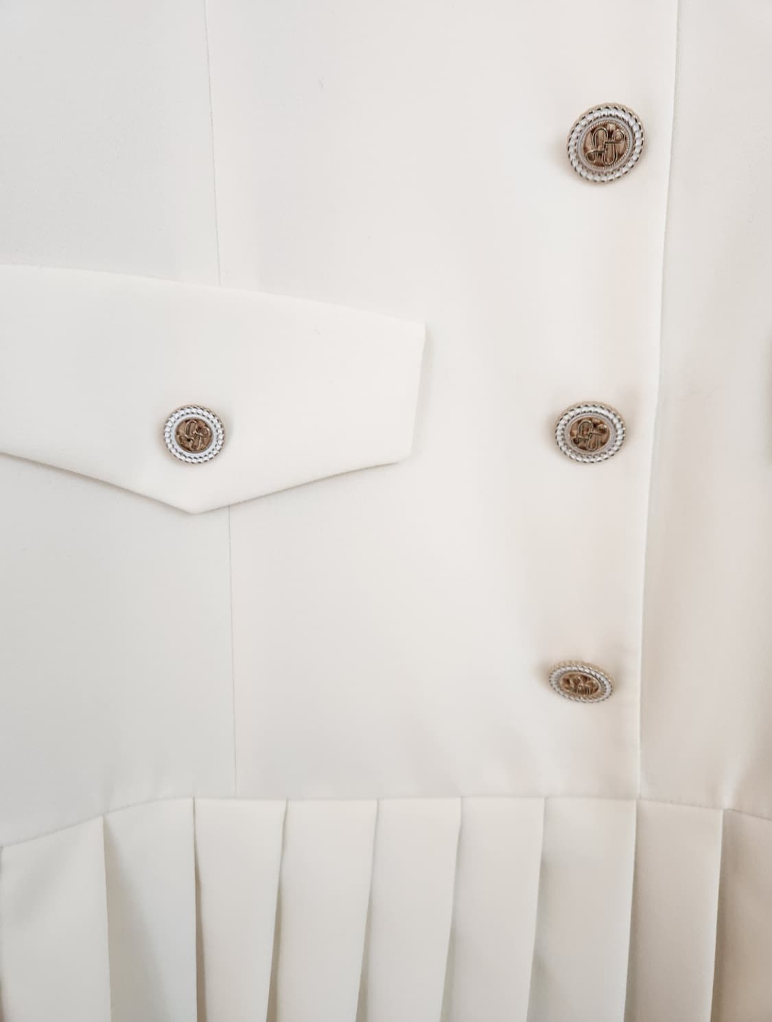 샤틴 밑단플리츠 원피스 66사이즈 상품이미지7