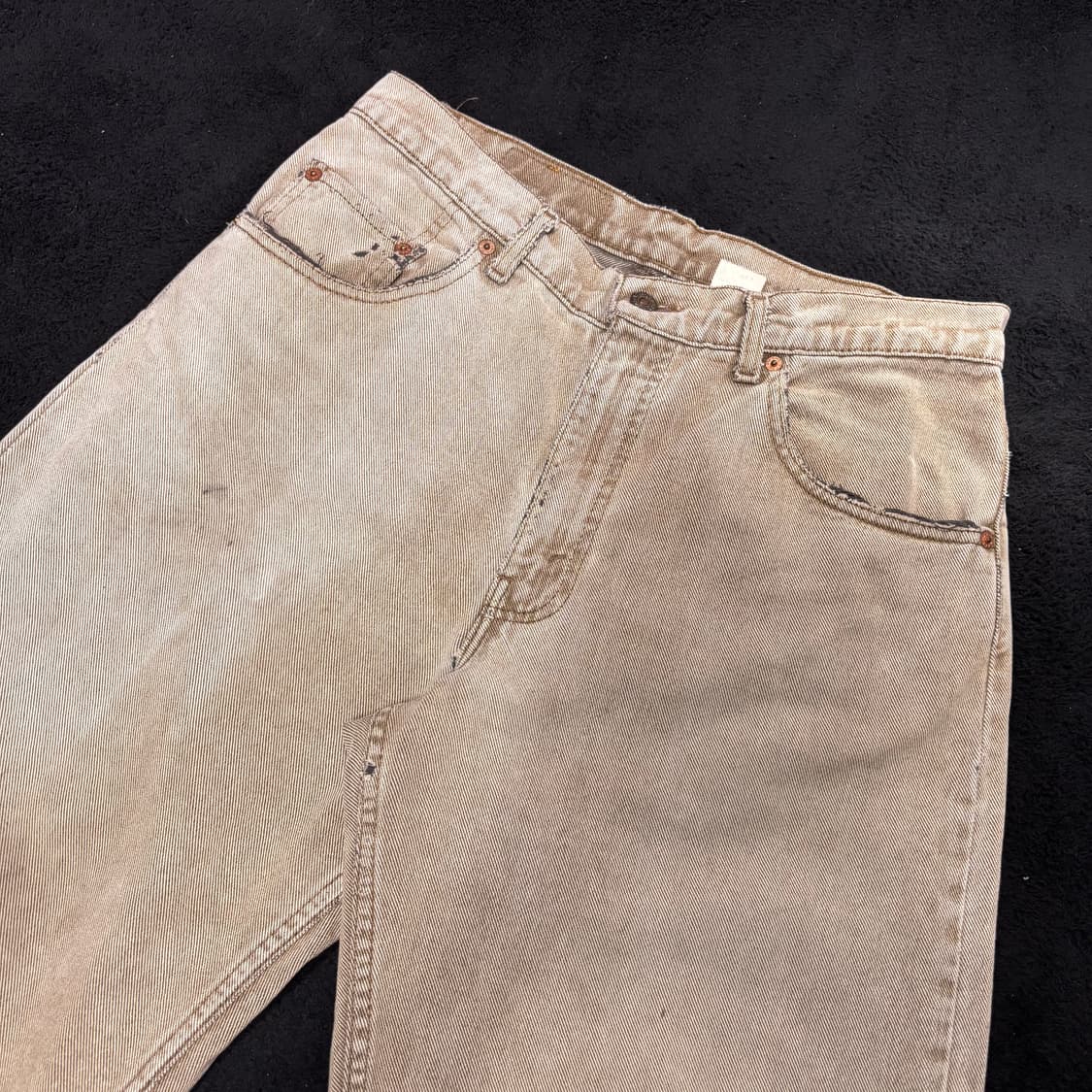 33 90s 리바이스560 USA 데저트 루즈핏 데님팬츠 상품이미지3