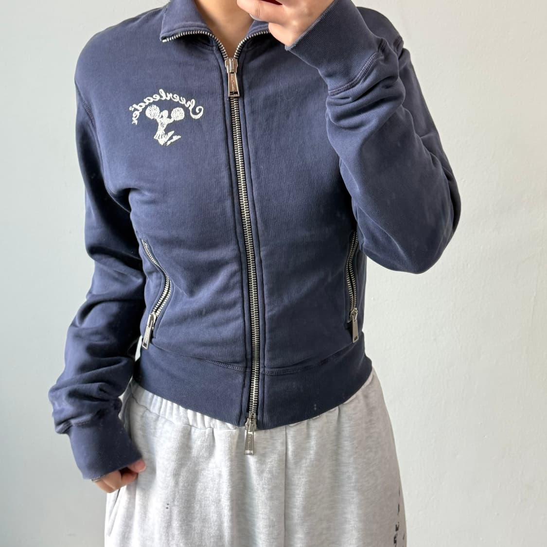 [XS] 디스퀘어드 네이비 집업 자켓 상품이미지2