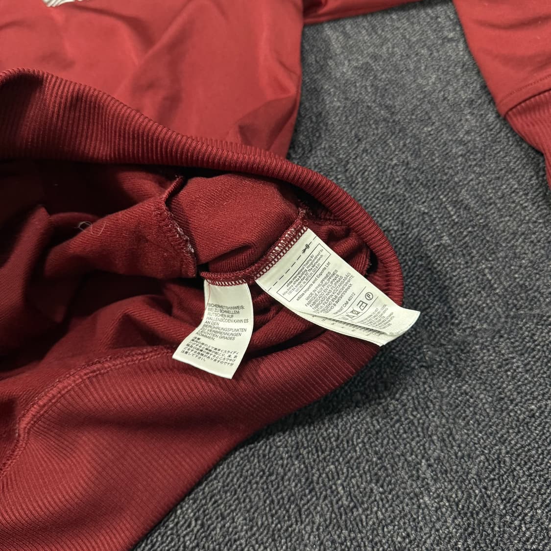 아디다스 파이어버드 버건디 그레이실버 져지 상품이미지9