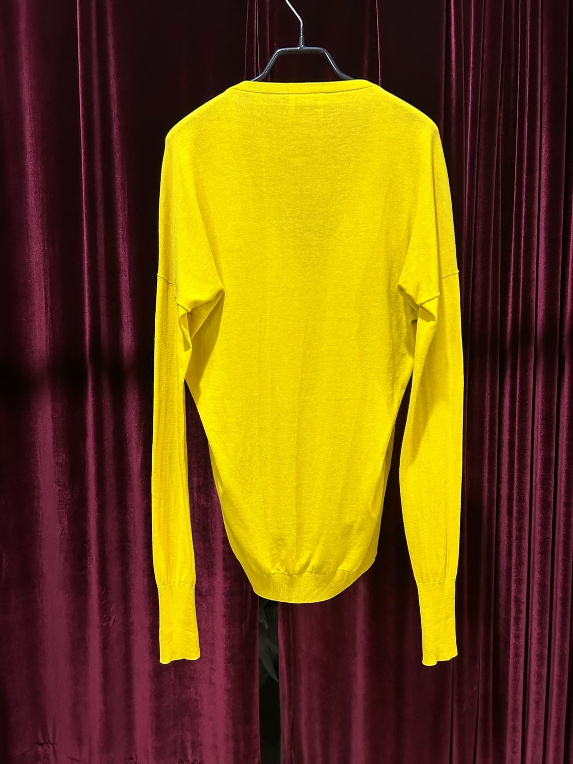 ACNE STUDIOS yellow v-neck knit 상품이미지6