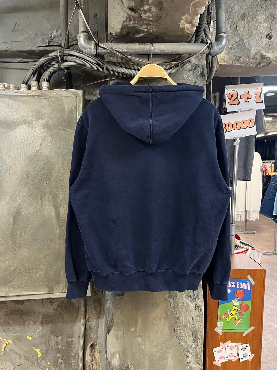 디스이즈네버댓 후드티 네이비 L #csz3996 상품이미지2