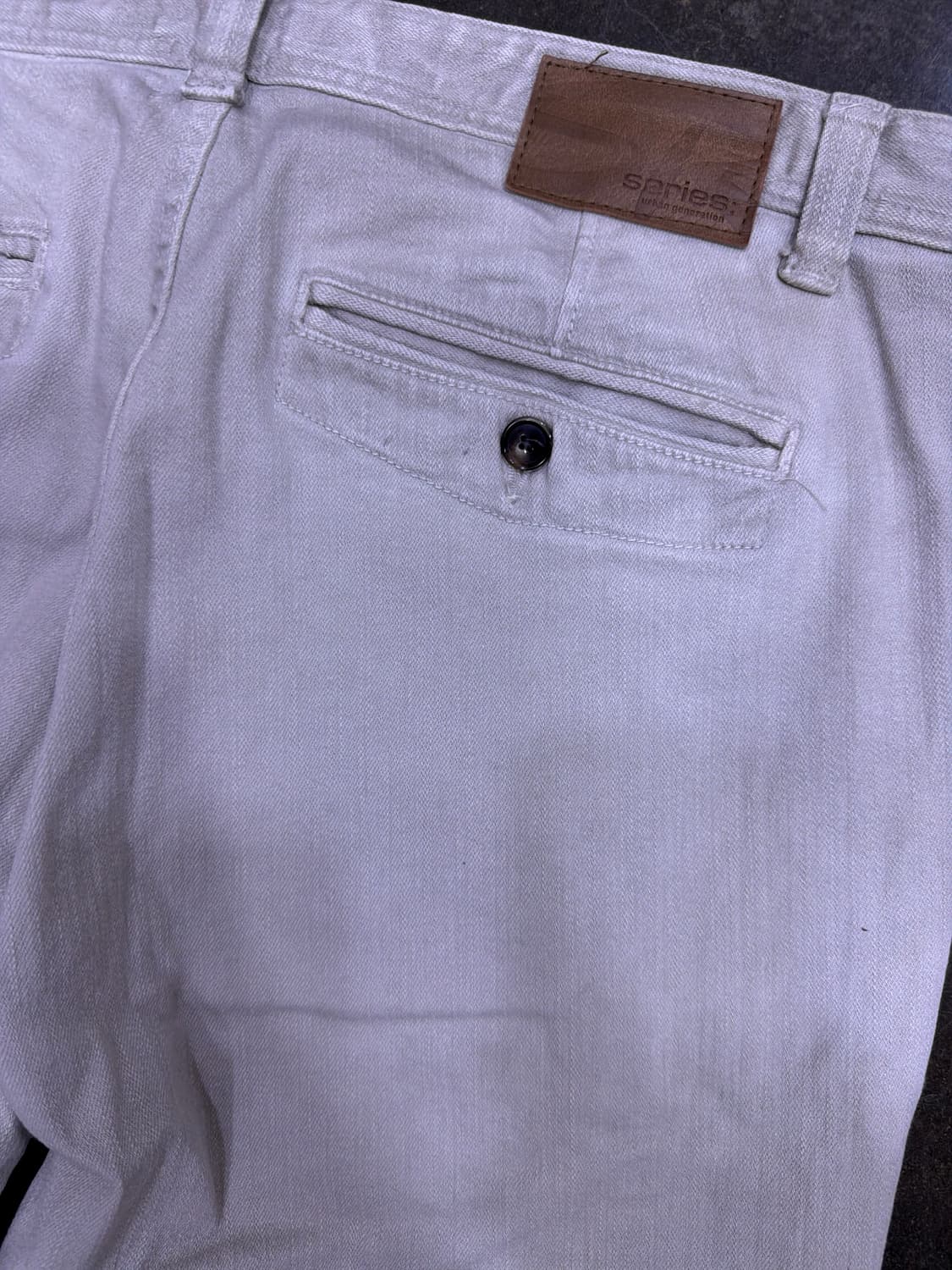 시리즈 힙스터 빈티지 흑탄 워싱 스판 혼방 캐쥬얼 팬츠 86(34) 상품이미지7