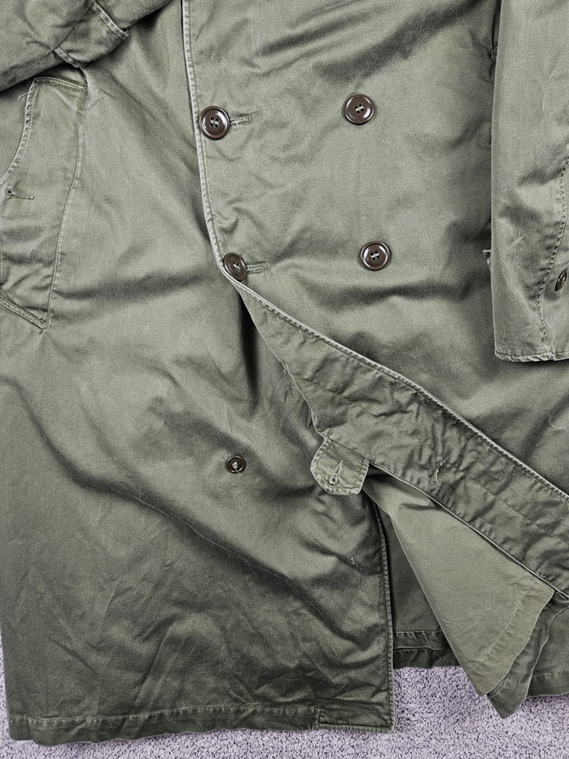 50's KOREA WAR US ARMY 오버코트 ( M )/ 10259 상품이미지7