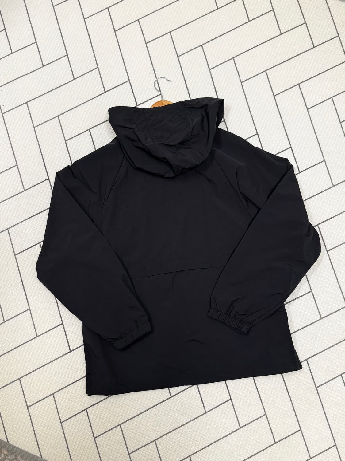 남성 95 M / 뉴발란스 아노락 바람막이 블랙 상품이미지8