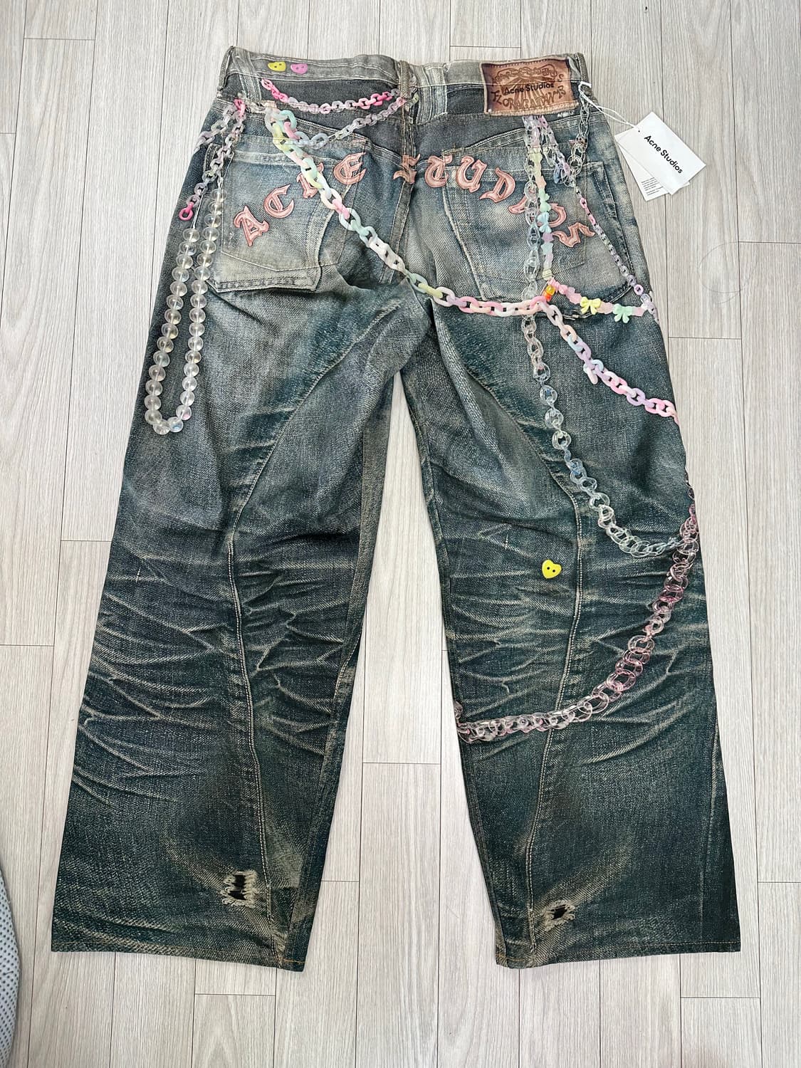 아크네 스튜디오 배기 핏 진 미드 블루 54 상품이미지2