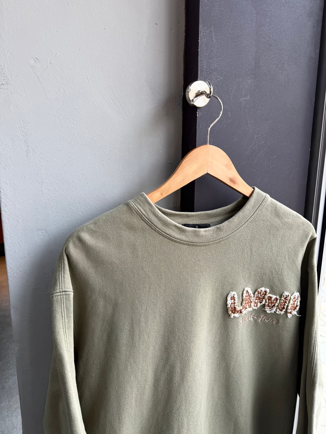 88/ 랑방 컬렉션 트위드 레터링 스웻 맨투맨 상품이미지3