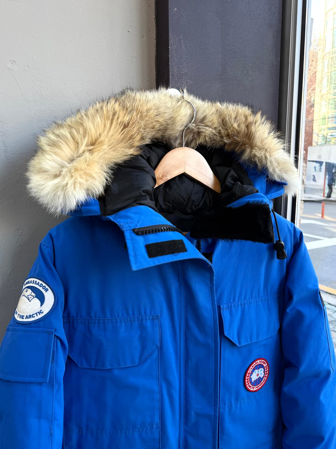 S/ 캐나다구스 PBI 로얄블루 다운 패딩점퍼 상품이미지4