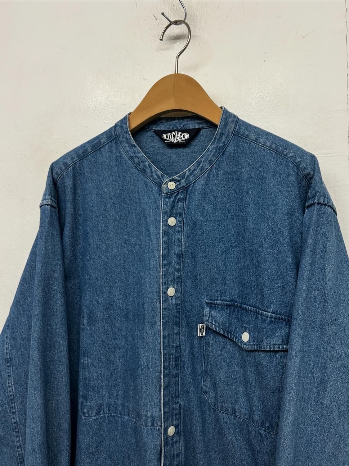 KONECO 칼라리스 데님 셔츠 상품이미지3