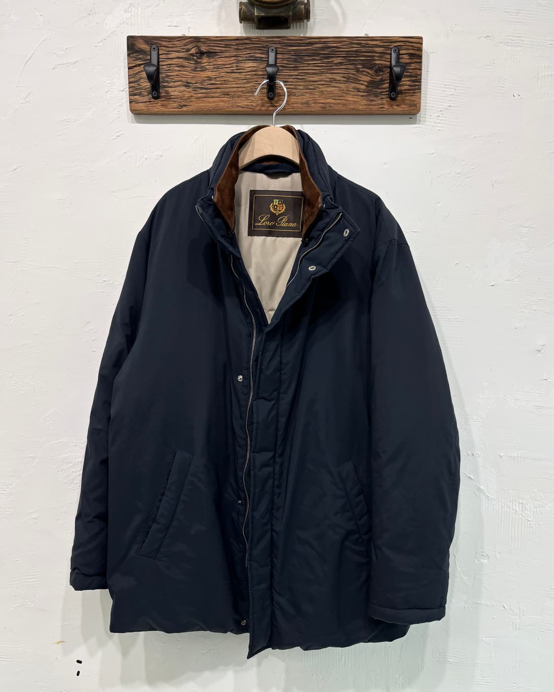 Loro piana 로로피아나 네이비 패딩 상품이미지1
