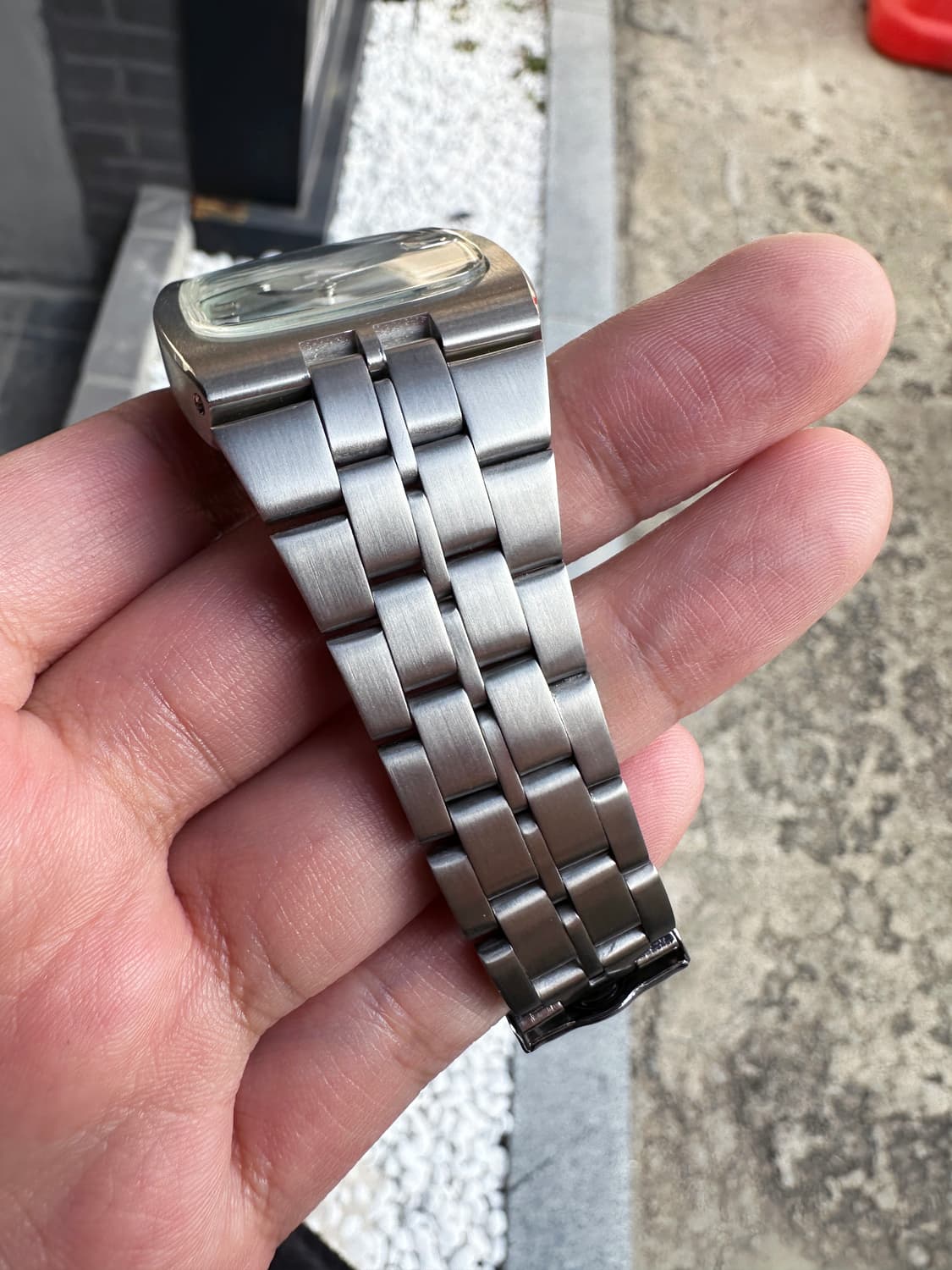 오메가 컨스틸레이션 36미리 민트스카이 다이얼 남성 자동 시계 상품이미지7