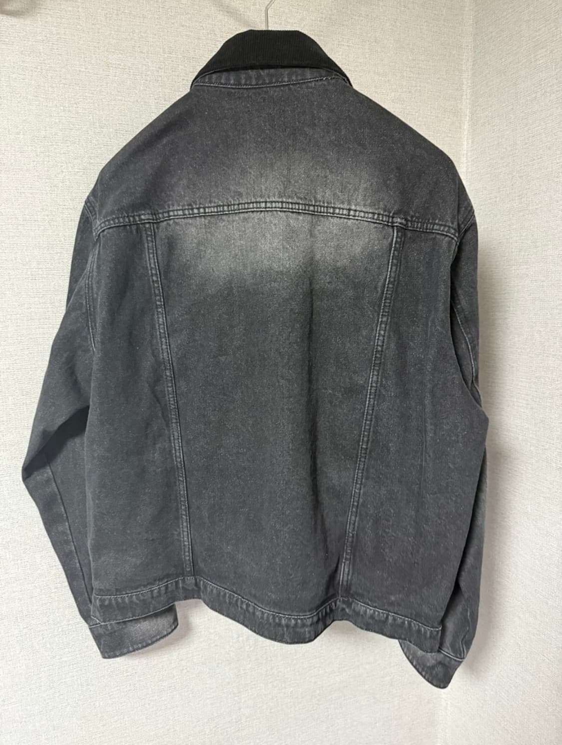 데케트 데님 워크 자켓 블랙 L 상품이미지3