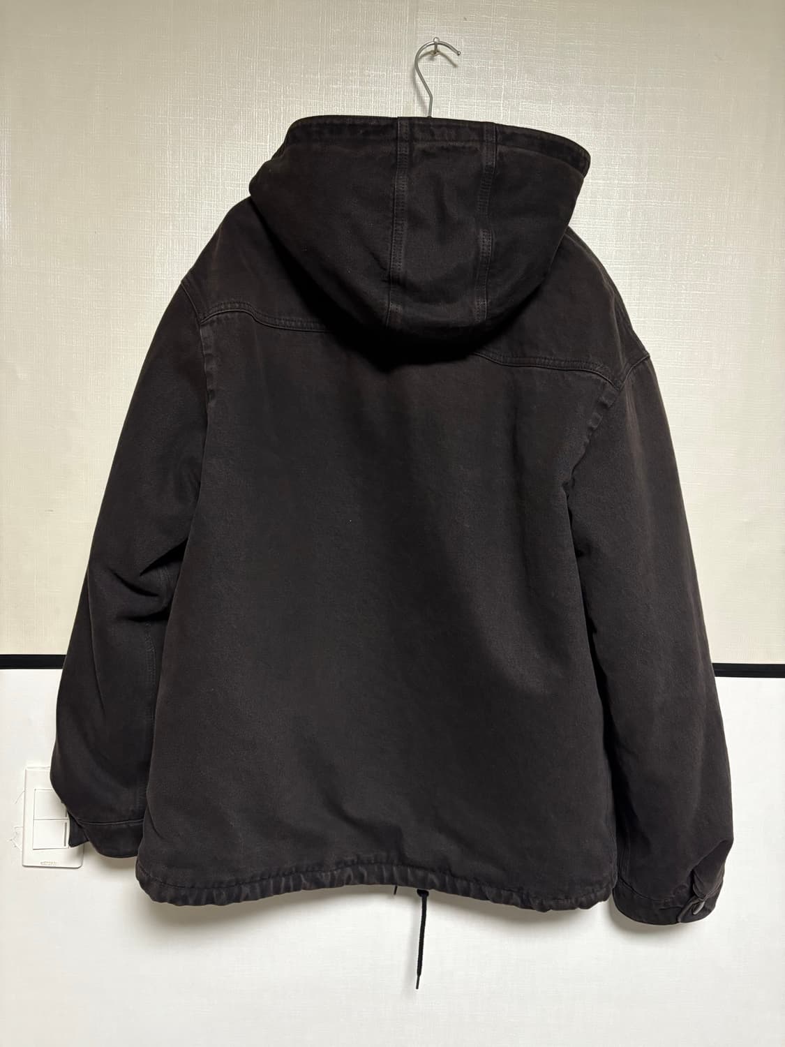 [L] 프라다 가먼트다잉 패딩후드집업 상품이미지2