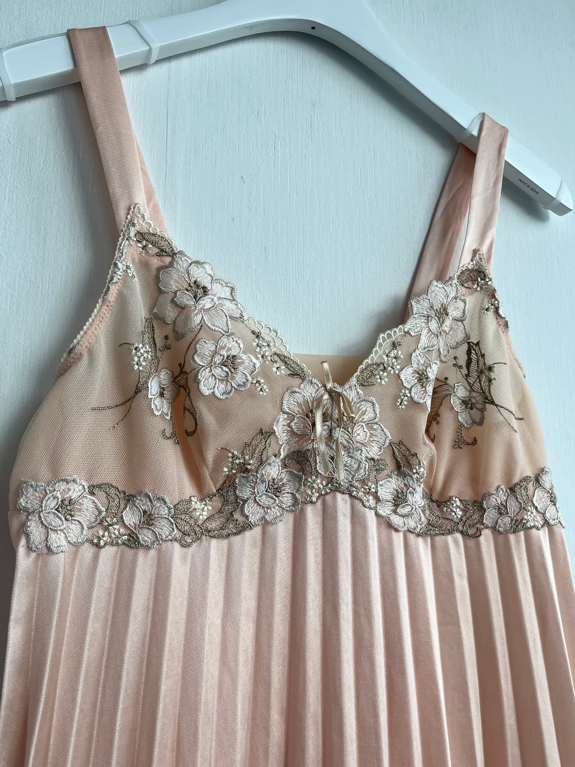 Fidelia 피치 플리츠 슬립 상품이미지2