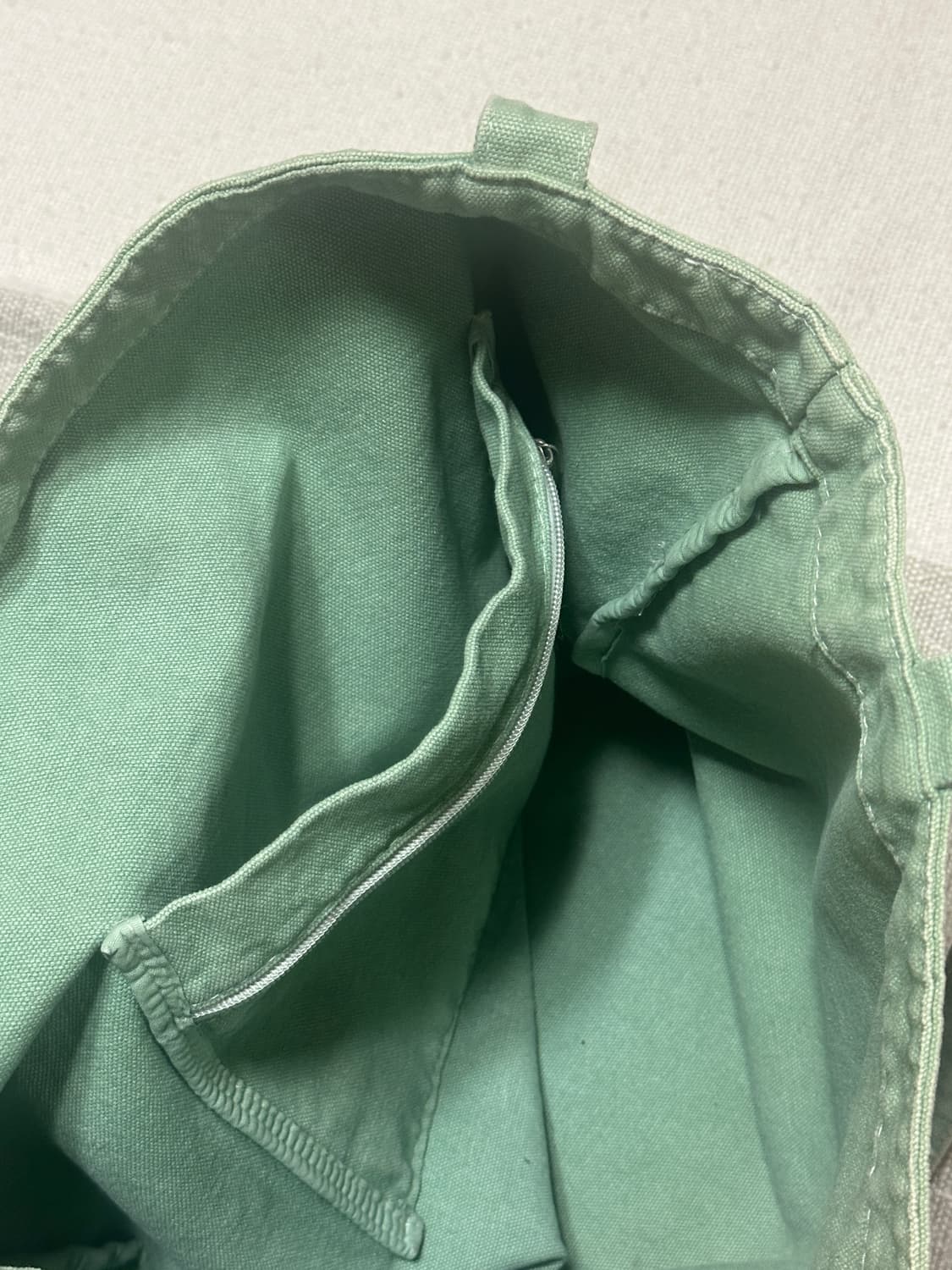 [POT] 피오티 에코백 Denim Collector Bag Mint 상품이미지4