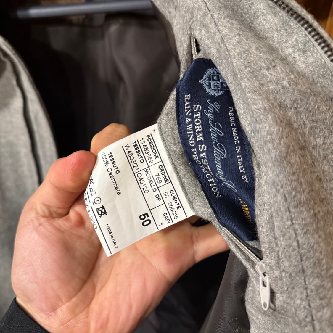 카날리(Canali) 24 F/w 로로피아나 캐시미어 퍼 자켓 까날리 상품이미지7