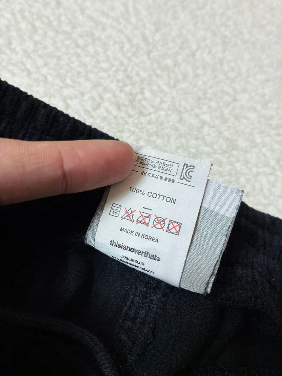 디스이즈네버댓 베이직 스트레이트 코듀로이 팬츠 PN7081 상품이미지8