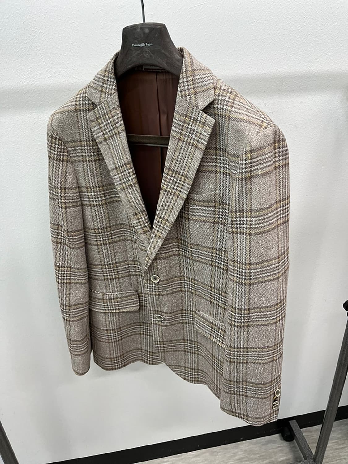 105) 프랑코밀라노 체크자켓  상품이미지1