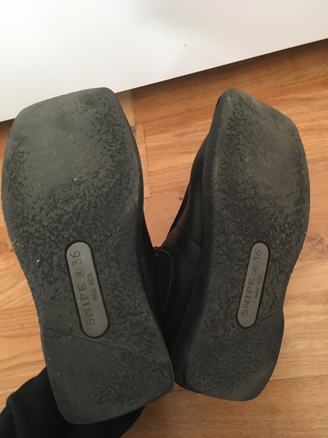 요지 야마모토 스퀘어토 레더 부츠 상품이미지7