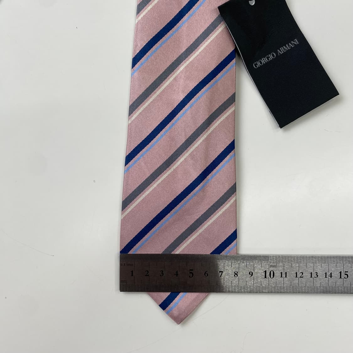 택달린 신형 조르지오 알마니 명품 정품넥타이(ARMANI) 7.7cm 상품이미지8