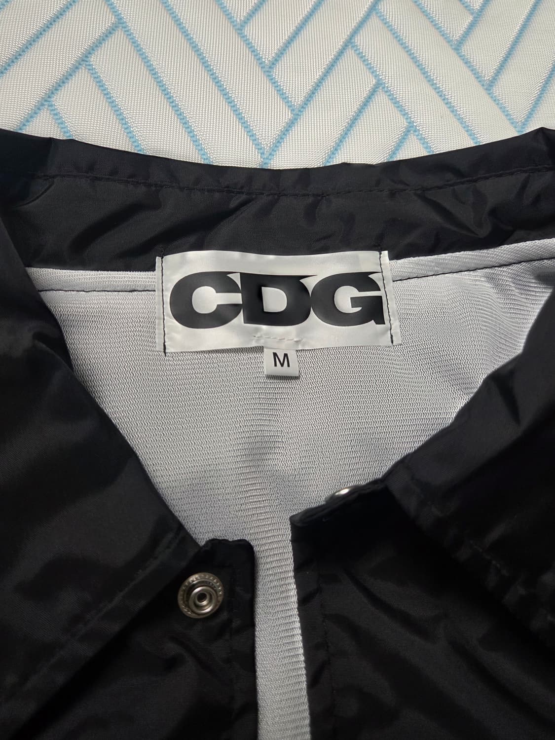 [M] CDG 코치 자켓5 블랙 상품이미지3