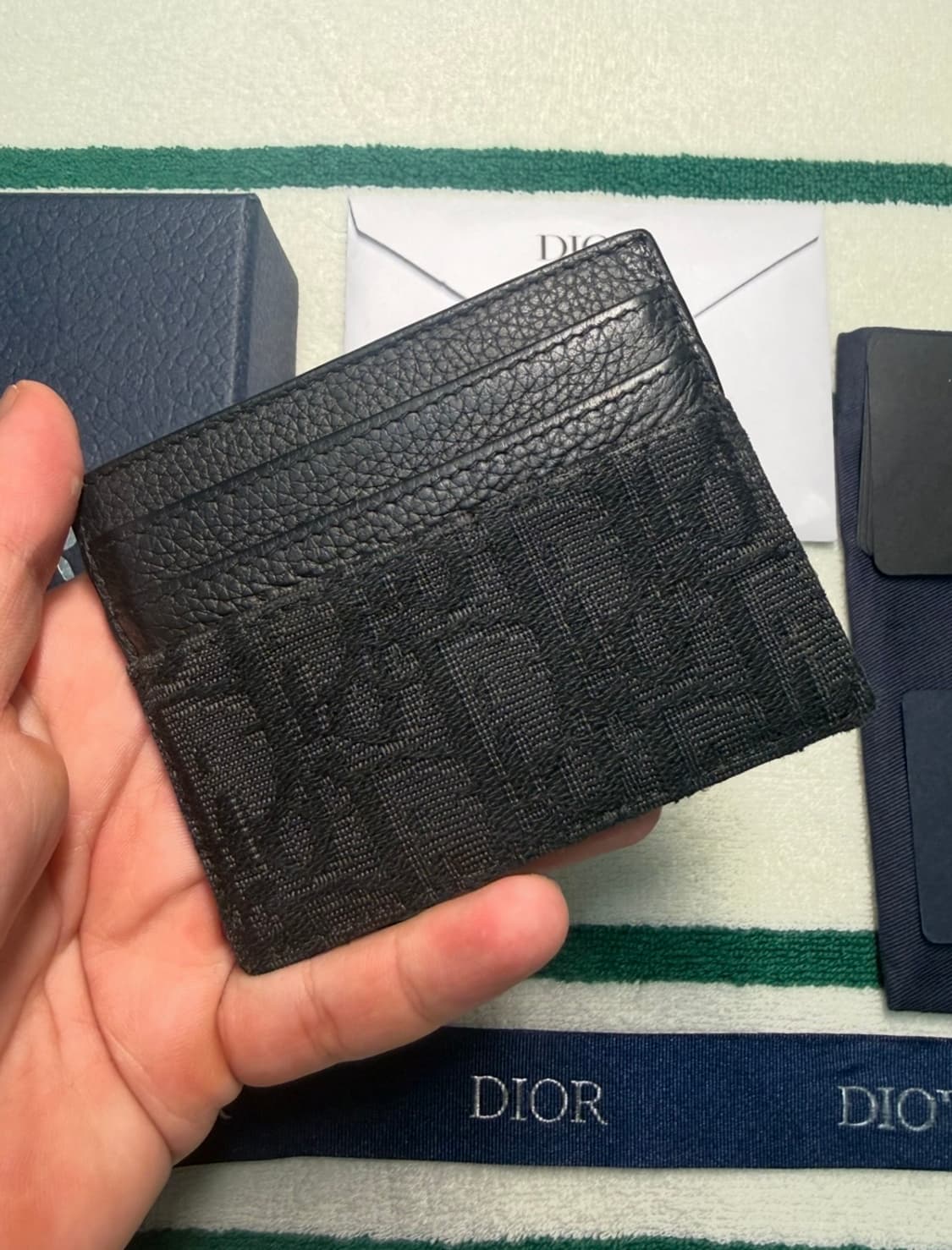 디올 오블리크 카드지갑 상품이미지2
