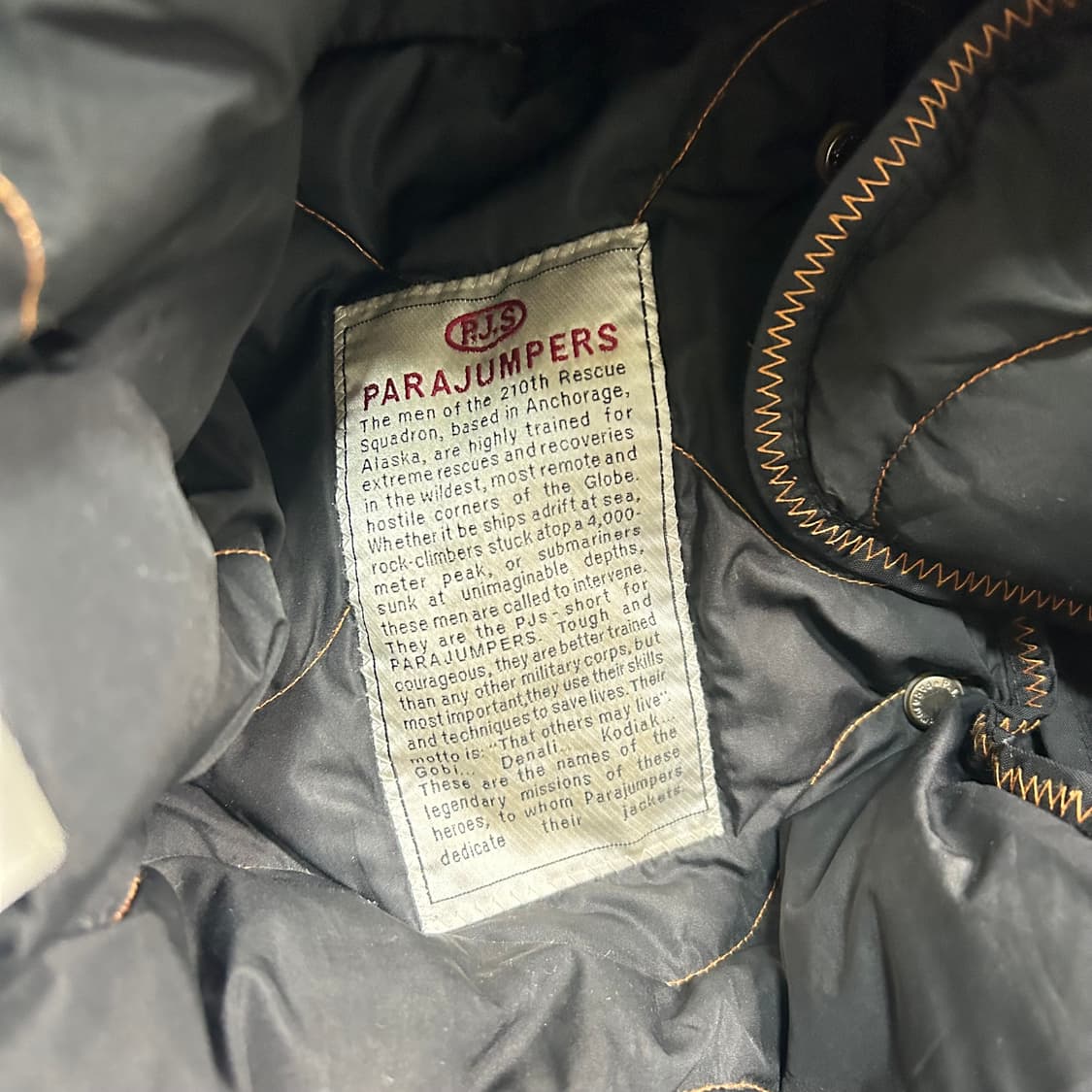 파라점퍼스(parajumpers) 마스터피스 코디악 자켓 상품이미지6