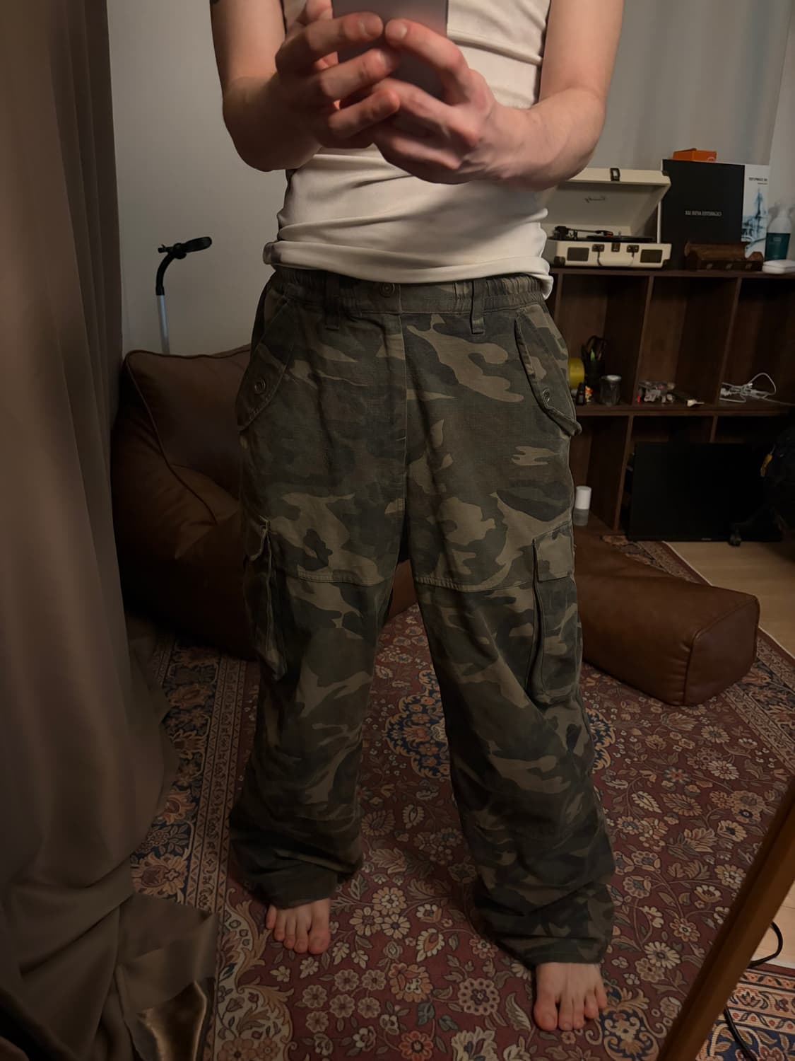 이알티알 카고 카모 팬츠  상품이미지1