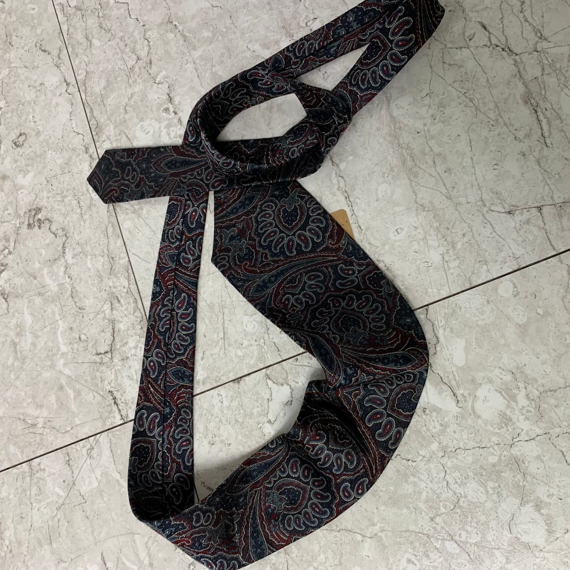 크리스찬 디올 빈티지 패턴 넥타이 상품이미지4