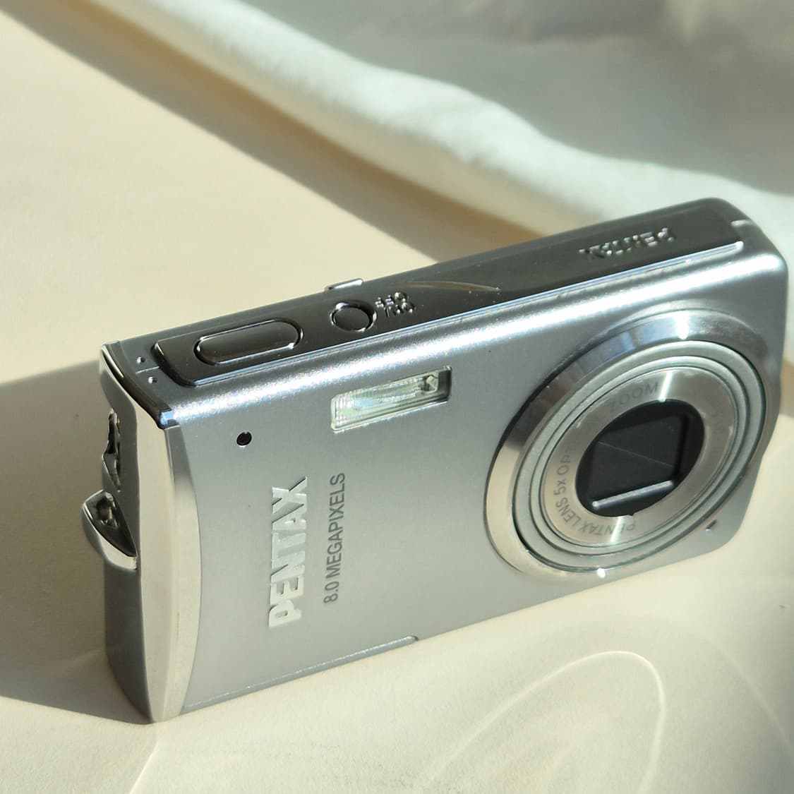 노출이상🥺펜탁스 Optio M50 실버 💿 상품이미지3