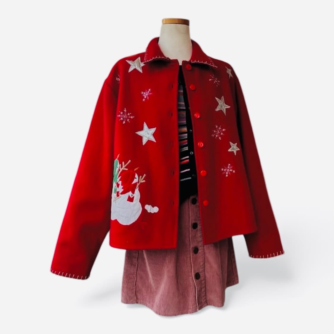 눈사람 울혼방 재킷 상품이미지2