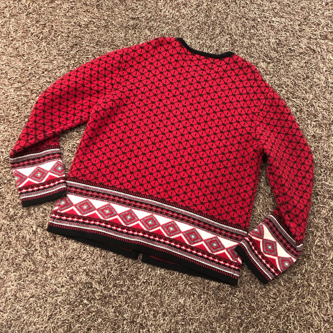 쥬시 주디 노르딕 패턴 가디건 상품이미지4