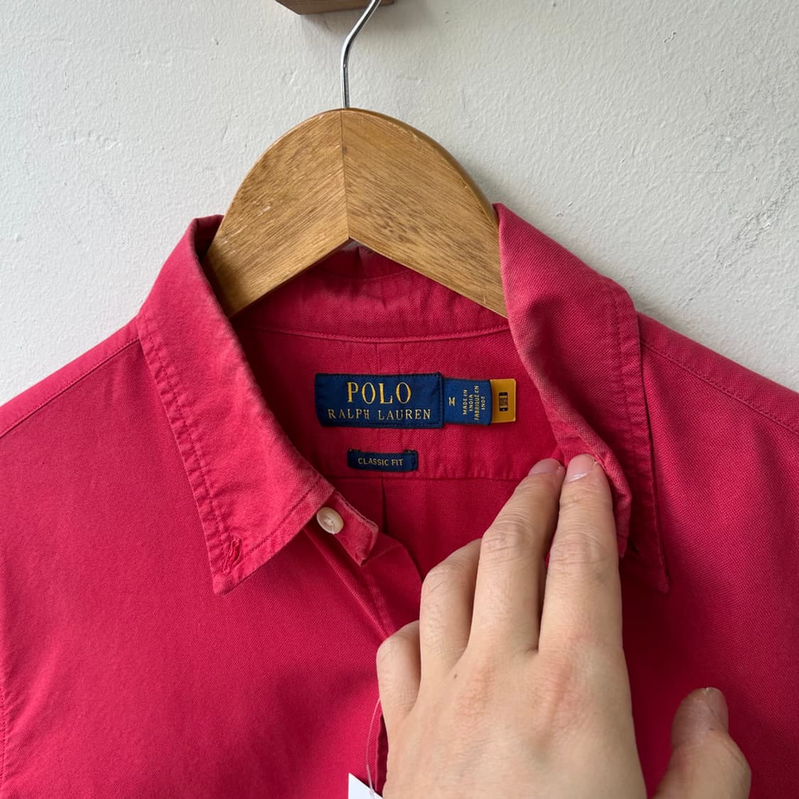 16194 - 폴로 랄프로렌 레드 셔츠 상품이미지3