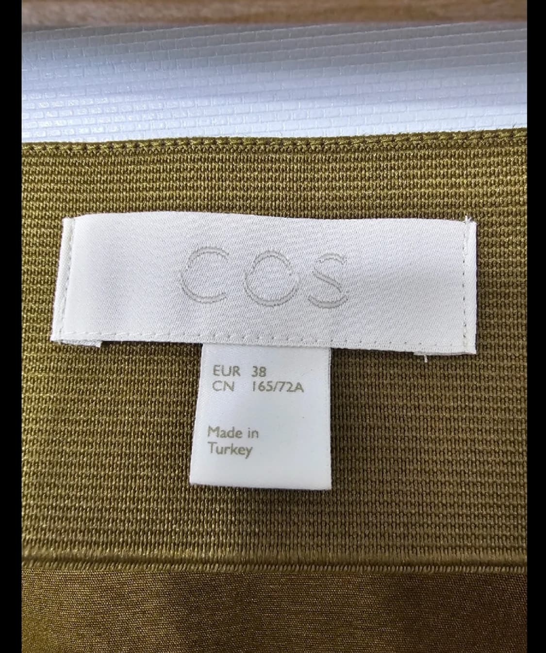 COS 코스 언발란스 스커트 올리브 ~29 상품이미지6